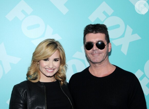 Demi Lovato e Simon Cowell voltam para a terceira temporada do programa 'The X Factor' nos Estados Unidos