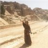 Flávia Alessandra também passou por Petra, na Jordânia
