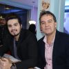 Luan Santana apresentou seu DVD acústico em uma hamburgueria de Perdizes, em São Paulo, nesta segunda-feira, 4 de maio de 2015, e recebeu a presença do pai, Amarildo Domingos
