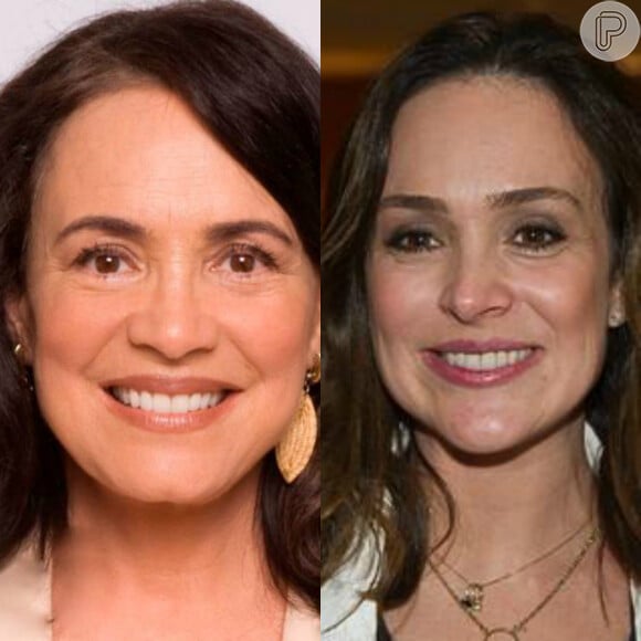 Regina Duarte e Gabriela Duarte também são muito parecidas