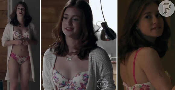 Em 'Império', Marina Ruy Barbosa mostrou ao público que tinha crescido ao protagonizar várias cenas de lingerie