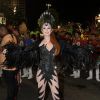 Na volta ao Brasil, Marina Ruy Barbosa fez sua estreia no Carnaval carioca, desfilando pela Grande Rio
