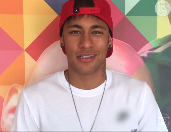 Neymar também parabenizou o amigo Gabriel Medina no 'Caldeirão'