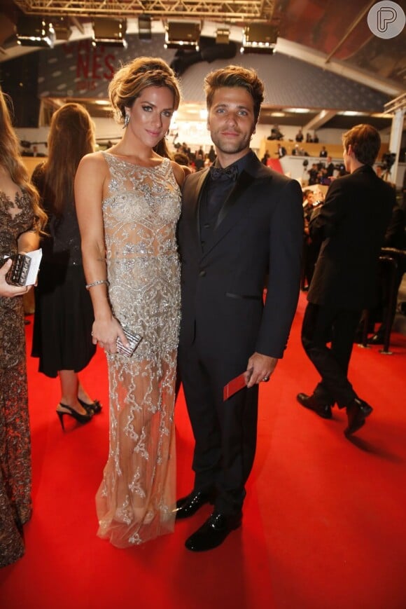 Bruno Gagliasso e Giovanna Ewbank foram à Cannes, na França, participar do Festival de Cinema que aconteceu na cidade