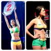 Camila Oliveira foi uma das duas ring girls brasileiras do UFC São Paulo, que aconteceu em janeiro deste ano