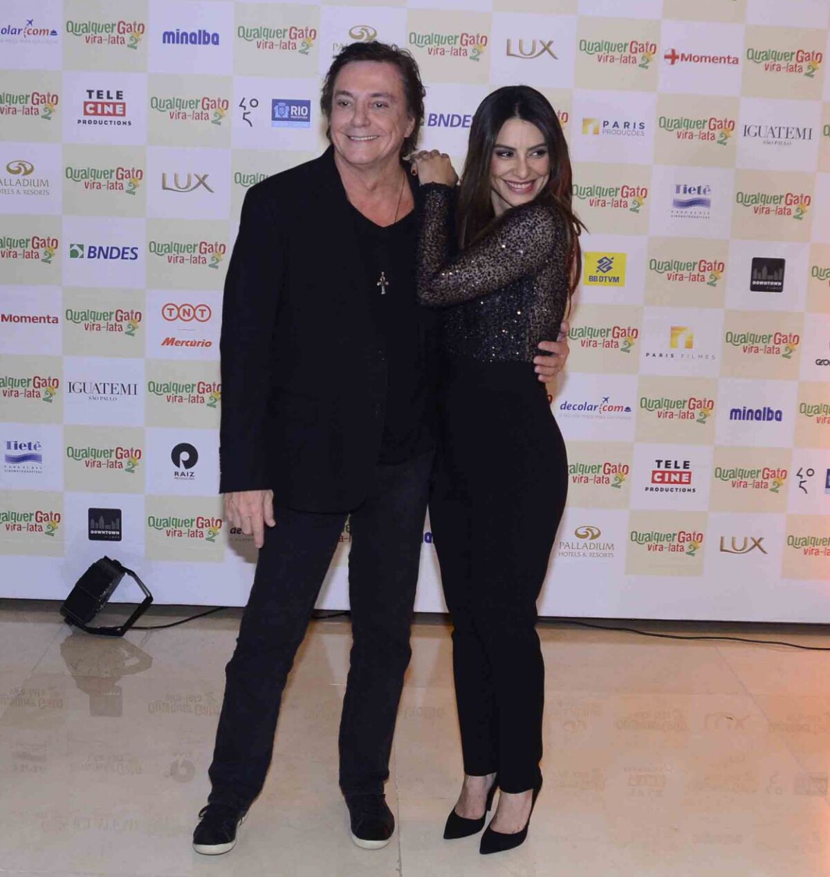 Foto: Cleo Pires e Fábio Jr. posaram juntinhos e sorridentes para os ...