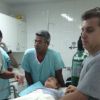 Luciano Huck e Angélica foram socorridos na Santa Casa de Campo Grande, no Mato Grosso do Sul, após sofrerem acidente aéreo