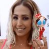 Dona do hit 'Beijinho no Ombro', Valesca escolheu o sucesso 'Azul da Cor do Mar', do cantor Tim Maia, como trilha sonora para o vídeo de 15 segundos