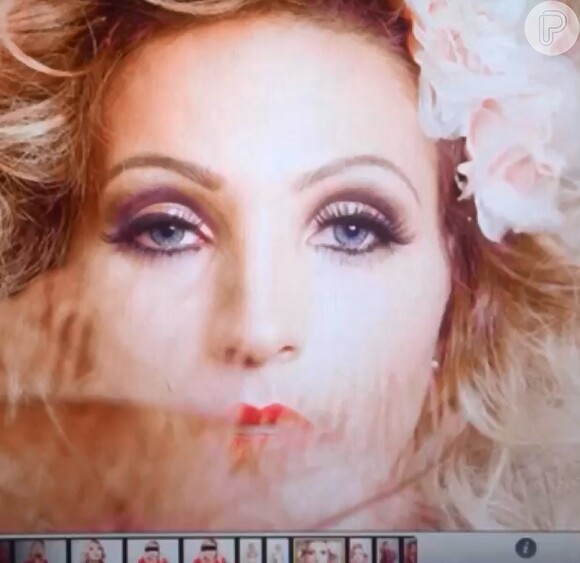A última foto do vídeo traz alguns detalhes da capa do novo single 'Sou Dessas', que conta com participação de Claudia Leitte