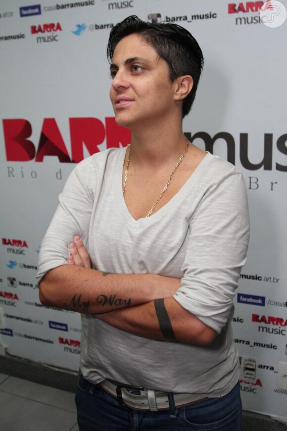 Thammy Miranda assistiu ao show do 'Aviões do Forró' no Barra Music, na Zona Oeste do Rio, na sexta-feira (31)