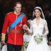Kate Middleton e o príncipe William estão casados desde abril de 2011
