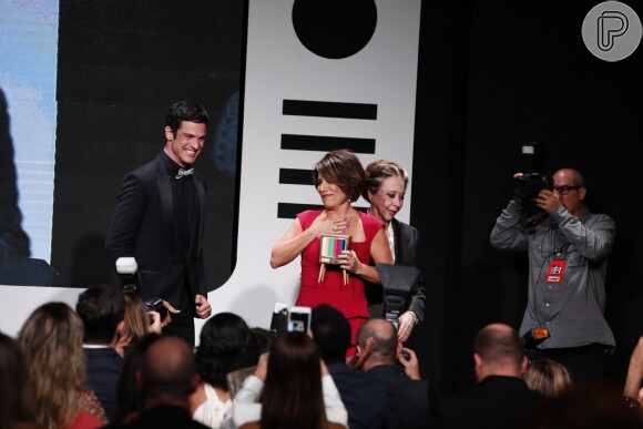 Famosos se reuniram para conferir a 17ª edição do Prêmio Contigo! de TV, realizada no Copacabana Palace, Zona Sul do Rio de Janeiro