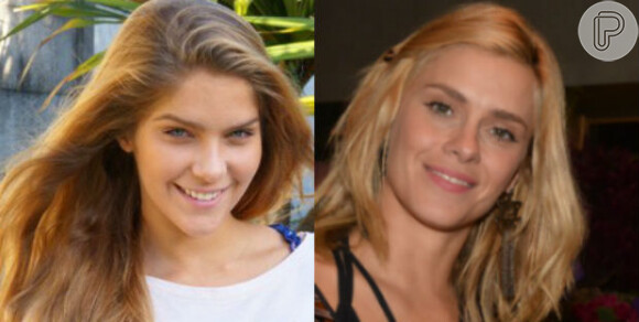 Quando Isabella estava para estrear como protagonista da novela teen da TV Globo os fãs comentaram sobre semelhança com a veterana Carolina Dieckmann. Santoni ficou feliz com elogio e comemorou: "Ela é linda!"