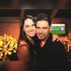 Zezé Di Camargo e Graciele Lacerda tem ido juntos a eventos após o cantor assumir o namoro com a jornalista