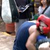 Tatá Werneck e Caio Castro lutam boxe nos bastidores de 'I Love Paraisópolis'