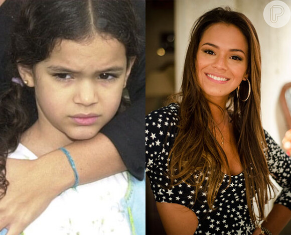 Já Bruna Marquezine fez sua estreia na televisão no papel da pequena Salete na novela 'Mulheres Apaixonadas', aos sete anos