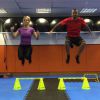 Aline e Fernando praticam atividades físicas juntos. Treinamento funcional, intercalado com musculação diariamente