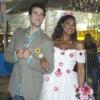 Cris Vianna e Joaquim Lopres se casam na festa Arraial da Providência, realizado no Jockey Club da Gávea, na Zona Sul do Rio, em 7 de junho de 2013