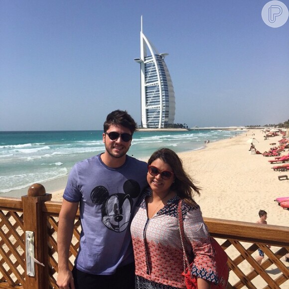Preta Gil e Rodrigo Godoy curtiram 14 dias de lua de mel em Dubai e Abu Dhabi, nos Emirados Árabes, e nas Ilhas Maldivas