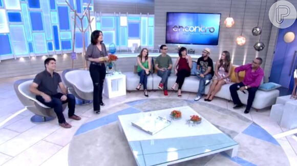 Monica Iozzi foi uma das convidadas do 'Encontro com Fátima Bernardes' desta sexta-feira, 12 de junho de 2015