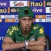 Em primeira entrevista coletiva após se concentrar para os treinos da Seleção, Neymar explicou o motivo pelo qual emagreceu dois quilos: 'Muito corrido'