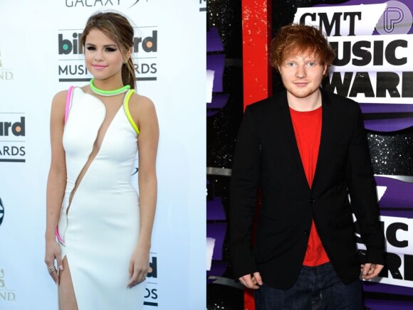 Selena Gomez está saindo com o cantor britânico Ed Sheeran, segundo infomações da revista 'US Weekly', nesta quinta-feira, 20 de junho de 2013