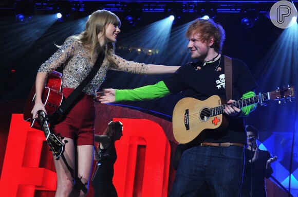 Taylor Swift é melhor amiga de Selena Gomez e a apresentou para seu também amigo, Ed Sheeran