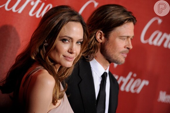 Brad Pitt e Angelina Jolie estão juntos desde 2005