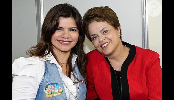 Rosiana Beltrão fotografa com Dilma Rousseff