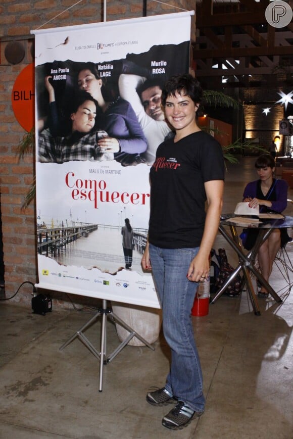 O último trabalho de Ana Paula Arósio, antes da reclusão, foi o longa 'Como Esquecer', lançado em outubro de 2010