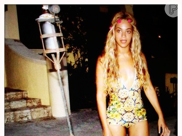 Beyoncé publica foto de seus momentos de folga