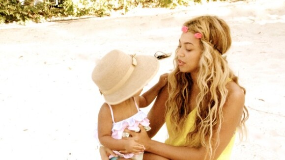 Beyoncé publica fotos de momentos de folga com a filha, Blue Ivy