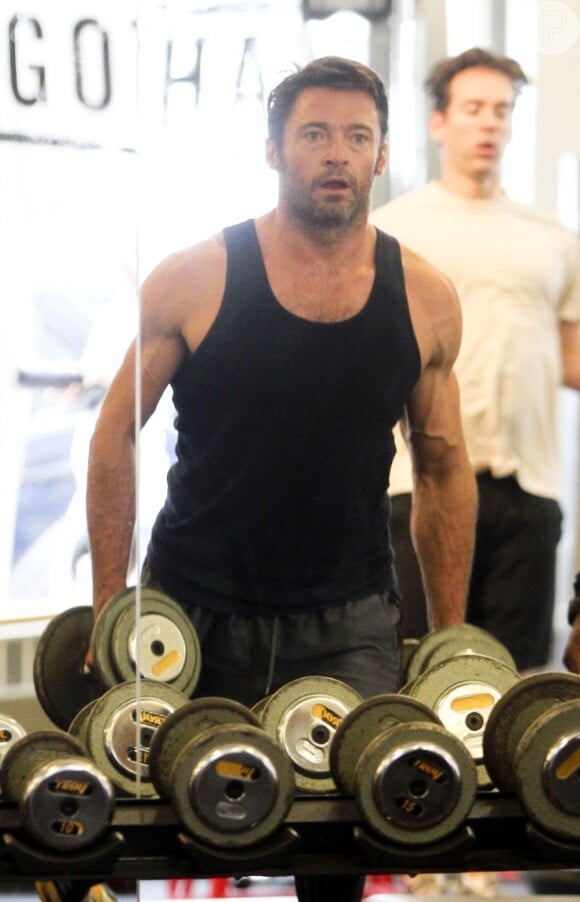 Hugh Jackman ingere seis mil calorias por dia para alcançar a forma do personagem Wolverine