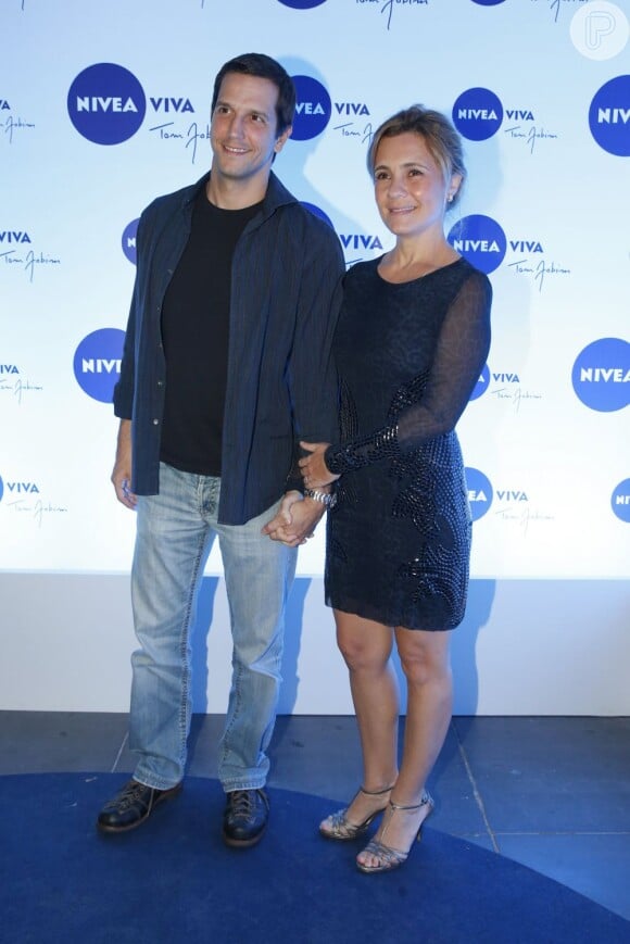 Adriana Esteves é casada com o ator Vladimir Brichta