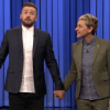 Ellen DeGeneres também participou do programa de Jimmy Fallon, ao lado de Justin Timberlake