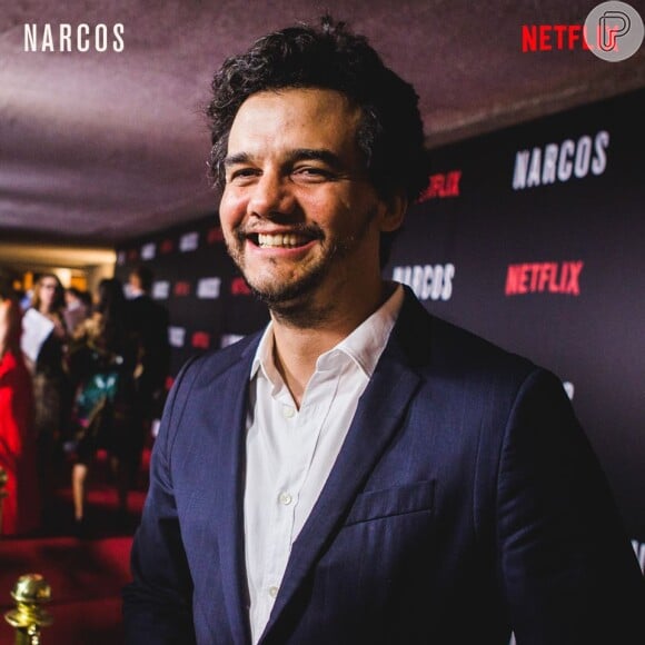 Wagner Moura voltou à Colômbia na última segunda-feira, dia 7 de setembro de 2015, para aperfeiçoar o espanhol para a segunda temporada de 'Narcos'