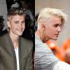 Justin Bieber radicalizou e platinou os cabelos