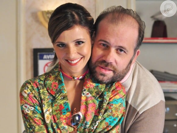 Quem não vai sentir saudade de Djalma (Otávio Müller) e Flavinha (Fernanda Freitas) como o casal mais briguento de 'Tapas & beijos'?