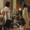 Leila (Juliana Didone) comunicou à Nefertari que sairia do palácio