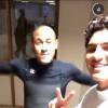 Gabriel Medina publicou vídeo com Neymar nesta quinta-feira, 1º de outubro de 2015
