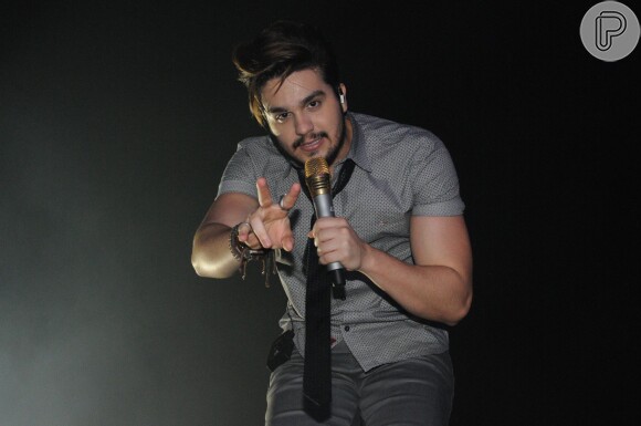 Luan Santana se apresentou no Festival Villa Mix, em São José do Rio Preto, São Paulo, neste sábado, 3 de outubro de 2015