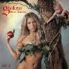 Inspirada na história bíblica de Adão e Eva, Shakira usou apenas folhas para cobrir os seios na capa do segundo volume do disco 'Oral Fixation'