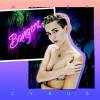 Em uma das capas alternativas do disco 'Bangerz', Miley Cyrus aparece cobrindo os seios