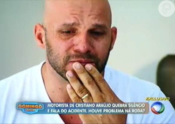 Marrone contrata motorista indiciado por morte de Cristiano Araújo: 'Cara bacana'