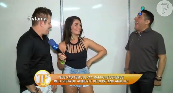 Marrone contrata motorista indiciado por morte de Cristiano Araújo: 'Cara bacana'