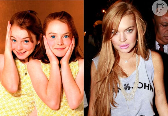 Lindsay Lohan ganhou os holofotes no filme 'Operação Cupido', em 1998, no qual interpretou duas irmãs gêmeas que se conhecem por acaso em um acampamento de férias