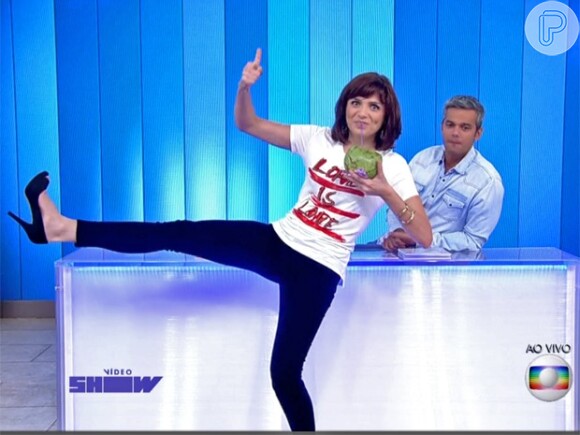 Monica conquistou fãs com seu jeito irreverente à frente do programa vespertino da Globo