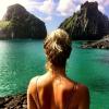 Giovanna Ewbank compartilhou foto paradisíaca: 'Amo esse lugar'