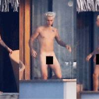 Justin Bieber é fotografado nu e internautas zombam: 'Inveja do Stênio Garcia'