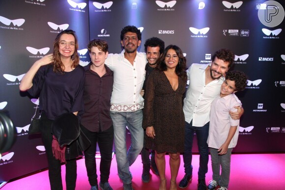 Daniel de Oliveira e Dira Paes lançam o filme 'Órfãos do Eldorado', no Festival do Rio, no cinema Lagoon, nesta quarta-feira, 7 de outubro de 2015